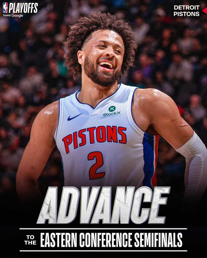 逆境重生之质！活塞成为NBA历史第15支从1-3落后中翻盘晋级的球队